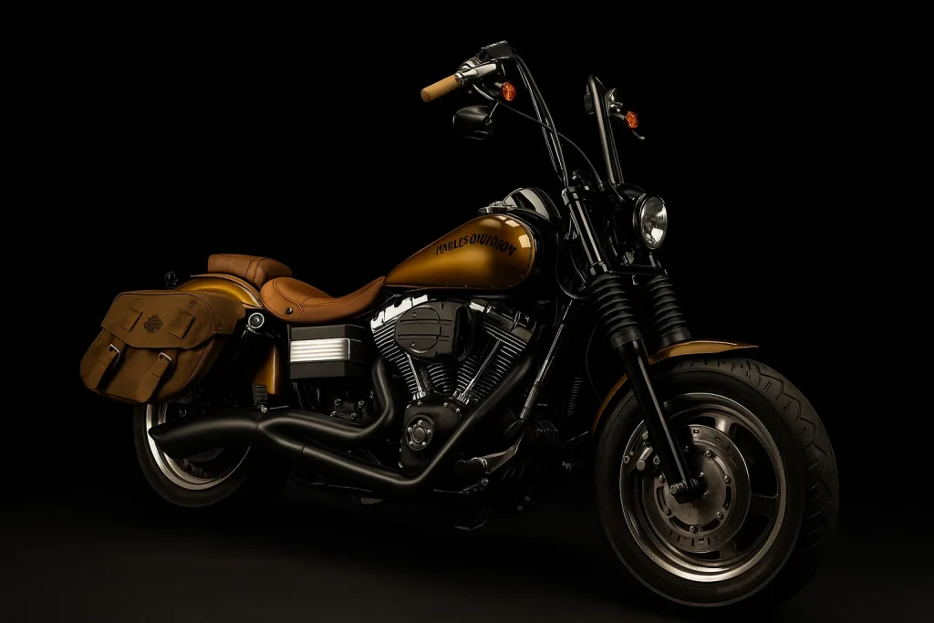 Harley-Davidson estilo Bobber — minimalismo y actitud